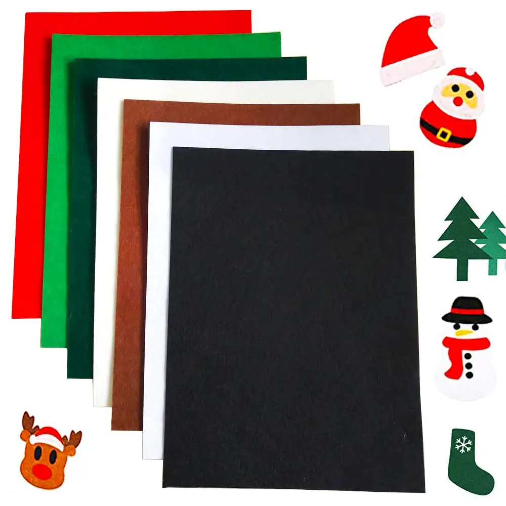 Self Adhesive Backed Felt Fabric Sheet Sticky Felt Sheet DIY Craft self adhesive felt roll