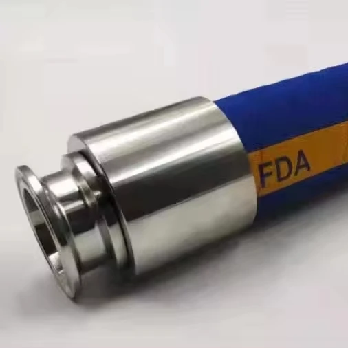 Food Grade Sanitary Stainless Steel Hose With Tri Clamp