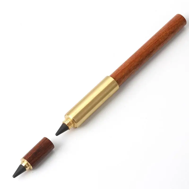Eco Friendly Sketching Gift double Eternal nibs Pencil For Drawing HB Wooden Pencil