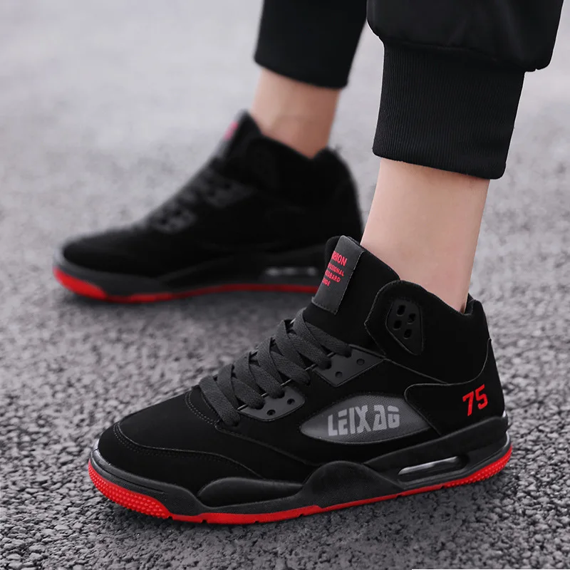 China Factory Fashion Low Price Durable Lace-up Non-slip Mens Sports Running Shoes And Sneakers