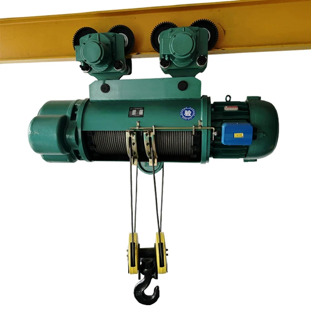 10 Tons Overhead Crane CD/MD Type Electric Hoist With Trolly