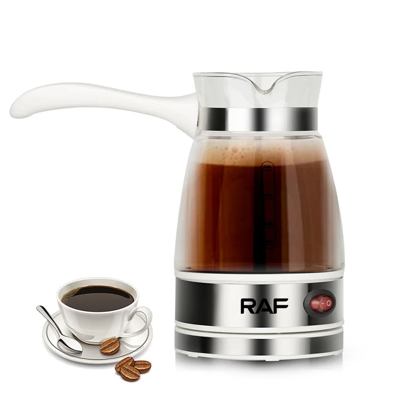 Automatic Electric Machine R125 CE  Pot Food Grade Moka Coffee Kettle Espresso Greek Turkish Coffee Maker