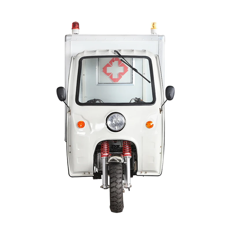 New Arrival Hospital Emergency 150cc Ambulance Tricycle Trike for Africa