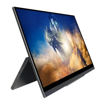 Ультра-тонкий 15,6-дюймовый дисплей 4k IPS экран с разрешением Full HD 1080P портативный светодиодный компьютерный монитор с портом Type-C