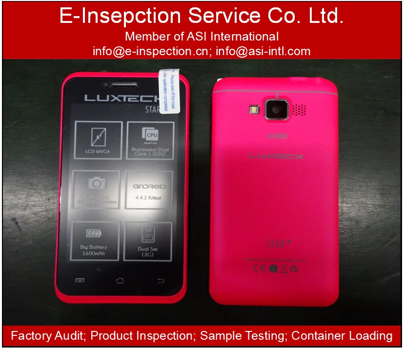China Professional Smart Phone 100% full onsite  inspection service