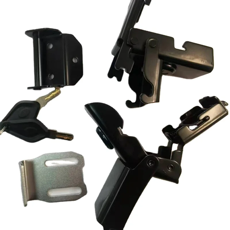 Factory Stainless steel toolbox padlock safety hasp toggle latch lock dust lock for motorcycle side box tail Case