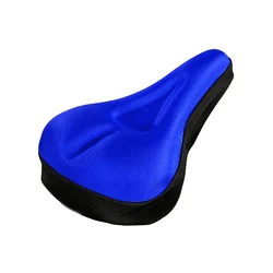 Seats GEL Silicone Sponge Bicycle 3D Soft Gel Saddle Seat Cover Cushion Pad Waterproof Universal Bike Seats Bike Accessories