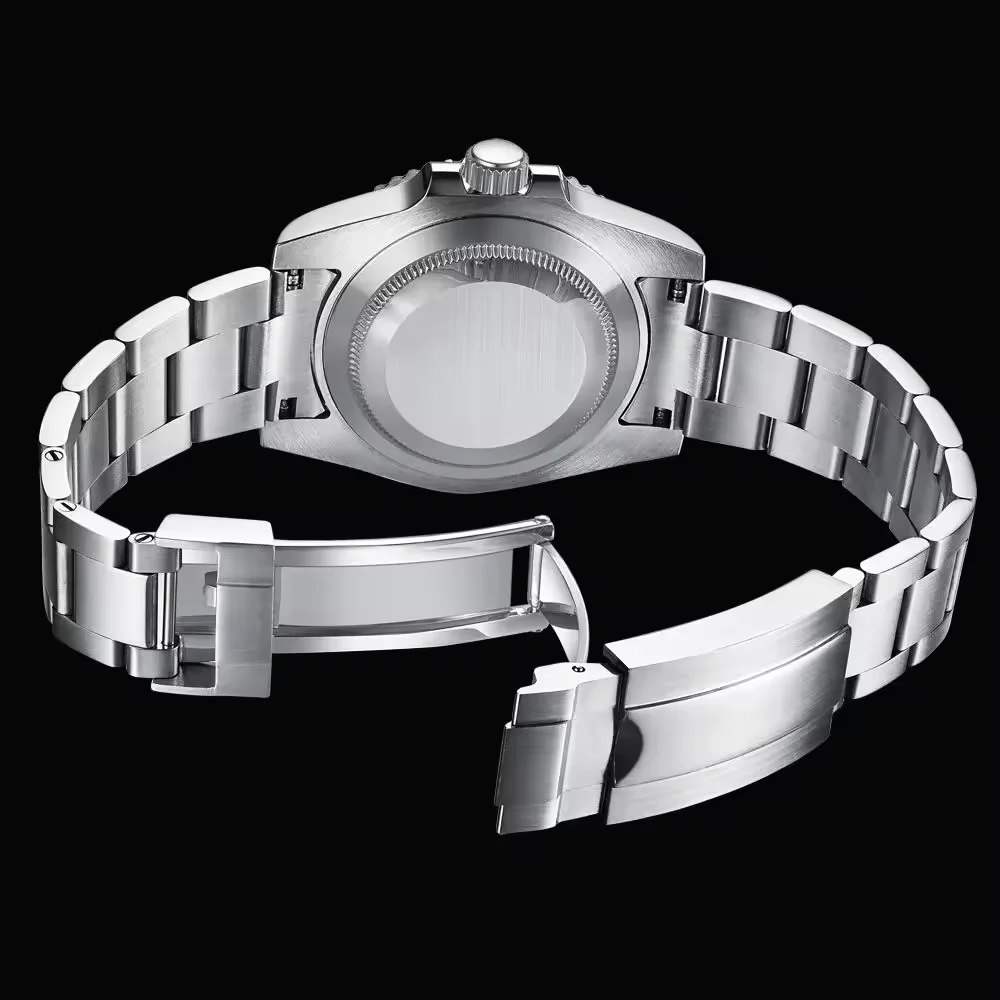 Customized 40 mm GMT Automatic Men Watch Ceramic Bezel Sapphire Crystal Luxury 3285 3186 Men Mechanical Watches