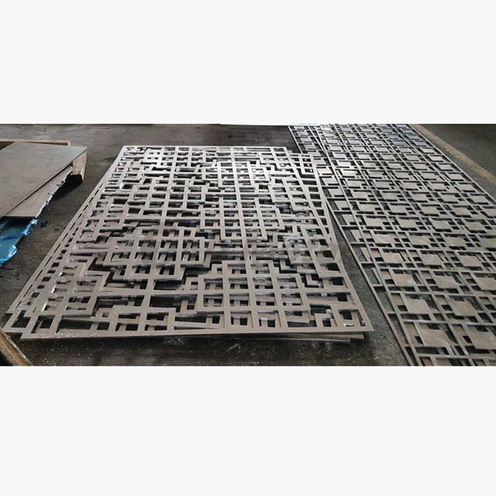 Custom Metal Alloy Laser Cutting Cast Perforated Panels for Exterior Facade Wall