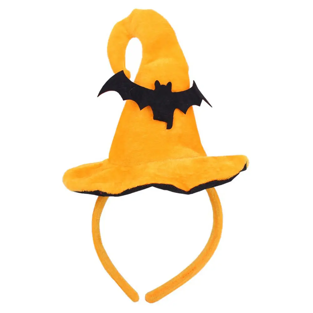 Wholesale Halloween Pumpkin Hat Headbands Ghost Clown Hairband Skull Hair Hoops for Halloween Party