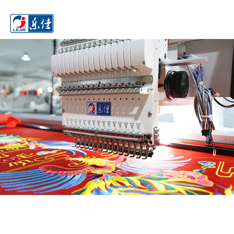 Компьютеризированная вышивальная машина Lejia с одной головкой и 15 иглами