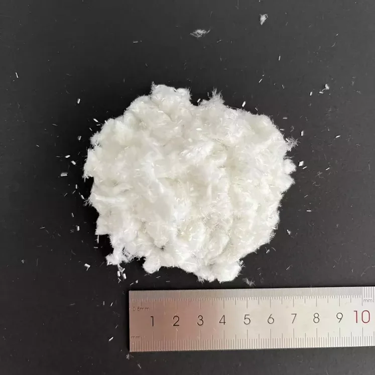 SYNTHETIC POLYESTER SHORT CUT FIBERs 1.5 DEN X 6 MM PET SHORT FIBERS