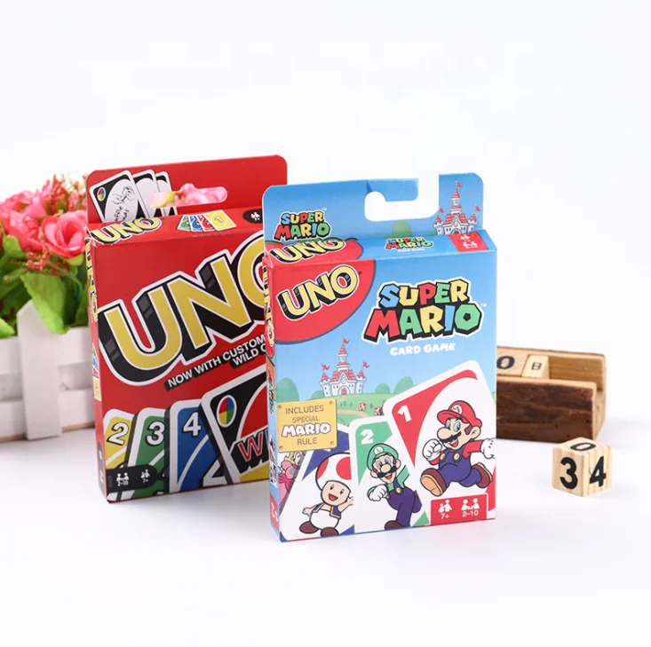 Travel-Friendly Cartoon Poker Board Family Playing Card Board Game