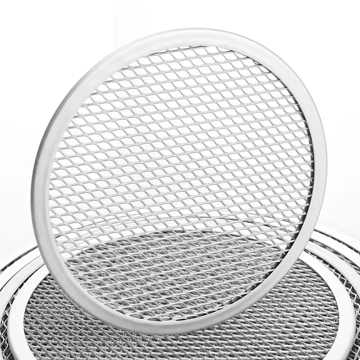 10 Inch 11 Inch 12 Inch 13 Inch Aluminum Round Baking Tray for Homemade Pizza Breadstick/Kitchen Oven