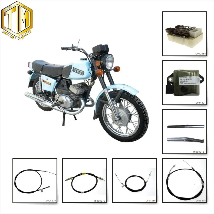 TMMP For YAMAHA YR350 Motorcycle Rear Brake Shoes Pads Plate