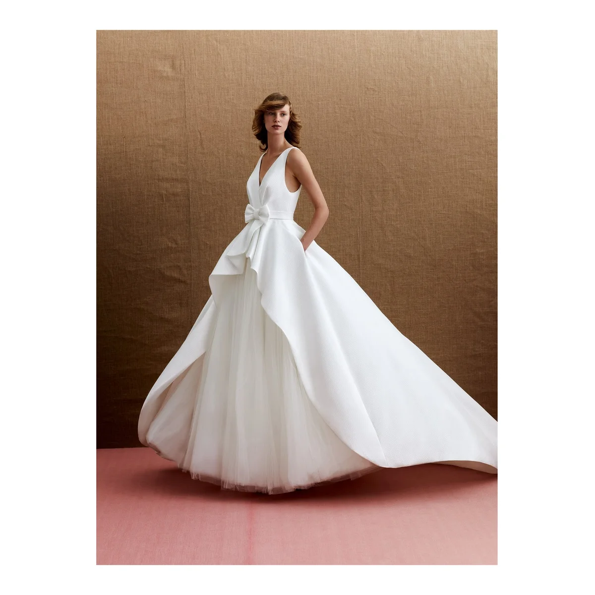 Wholesale Made-to-order Mikado fabric for wedding dress Mikado fabric