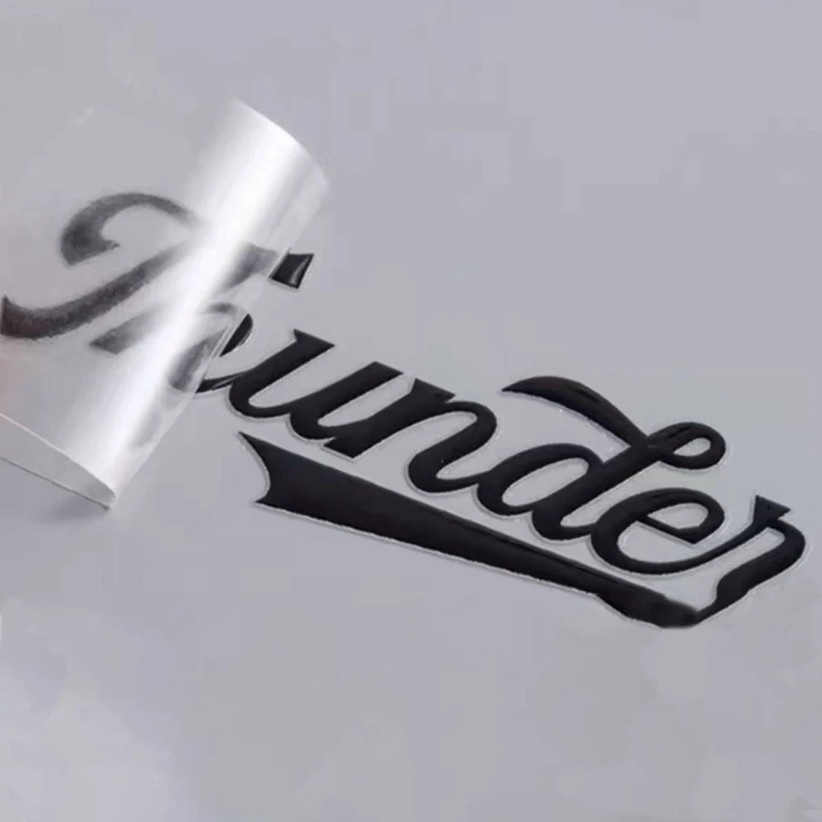 Eco Friendly 50pcs Waterproof Self Adhesive Heat Metal Label Design 3d Vinyl Sticker With Custom Logo