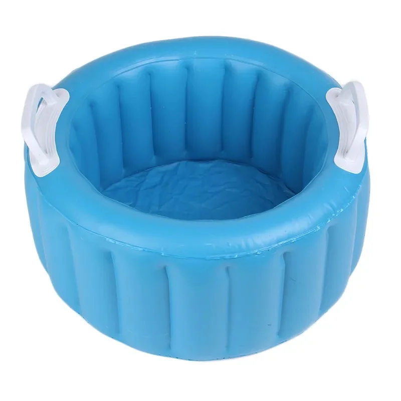 Durable foot bath inflatable washing basin