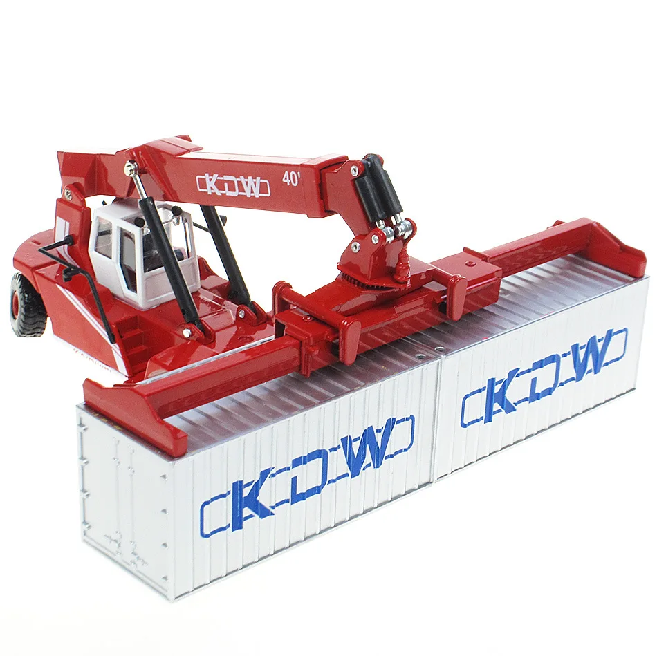 Hot Selling Kids Diecast Toys 1:50 Metal Model Container Front Crane Engineering Machinery Truck Reach Stacker