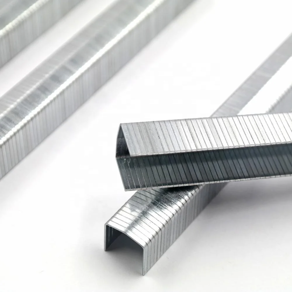 Zinc coated staples STCR5019 in different size