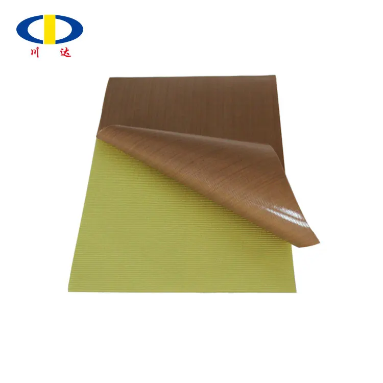 High performance heat resistant  PTFE glass cloth adhesive tape for bag sealing machine tape