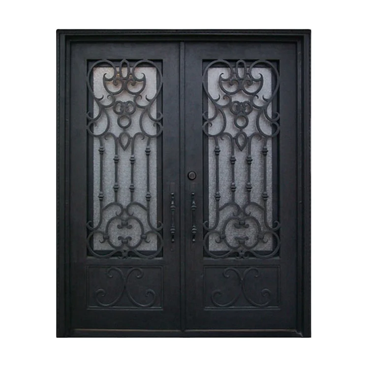 Doors And For Wrought Window Profile 7Cm Sliding Pulley Flat Entrance Designs Price 36 X80 Sg-150031 Steel In Iron Door