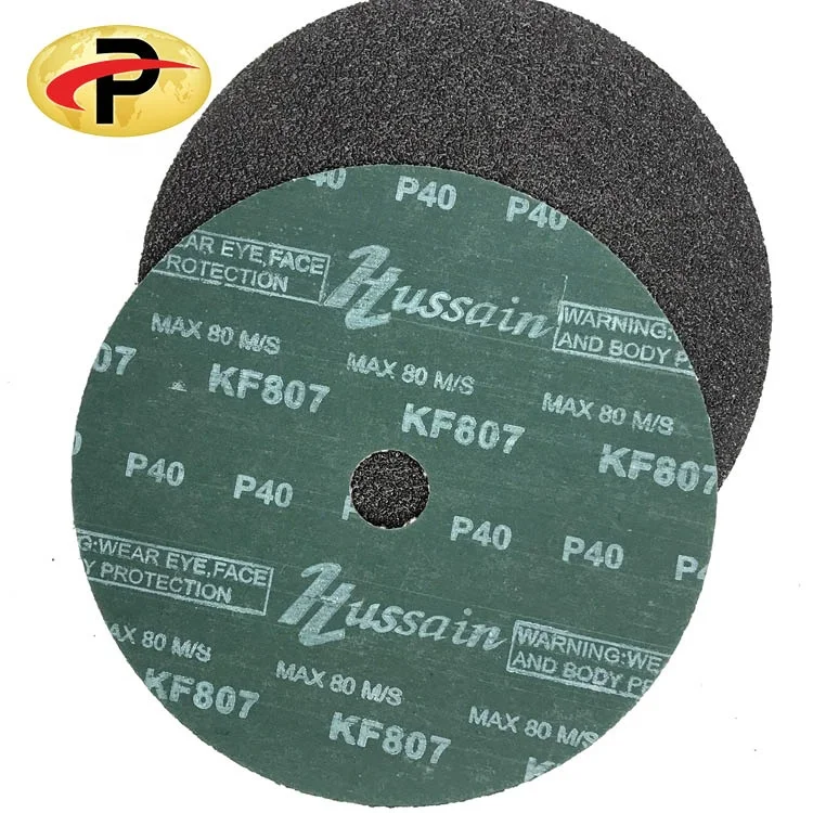 Шлифовальный диск из красного оксида алюминия Круглый наждачной бумаги полировальный для нержавеющей стали