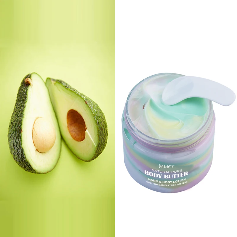 
Natural Organic Rainbow Moisturizer Dry Skin Care Cream Private Label Scented Hand Body Lotion Body Butter 