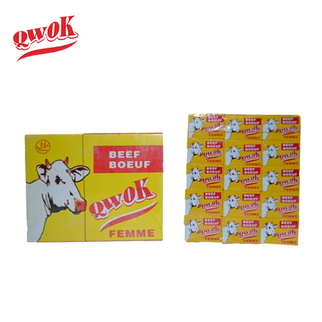 HALAL 10g beef essence bouillon cube seasoning cube stock cube
