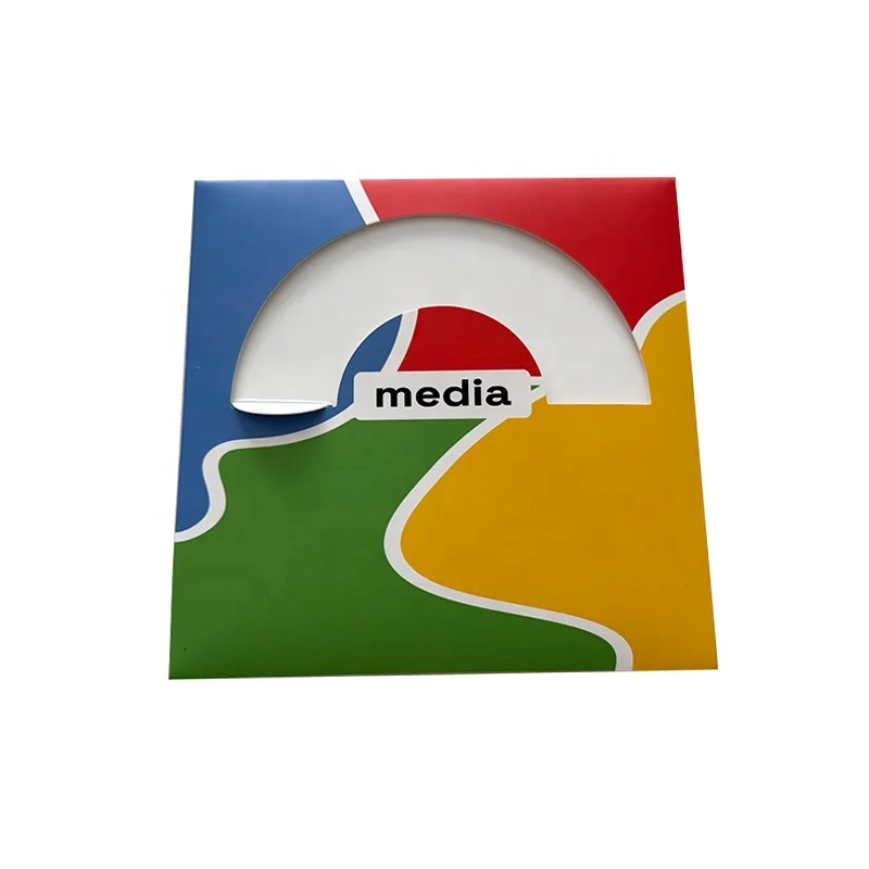 Sliding box packaging with open window for luxury metal card ATM credit card