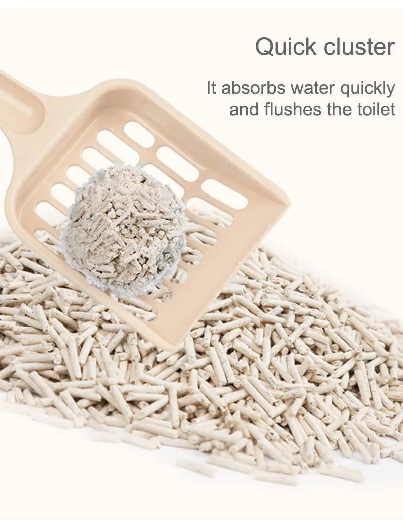 Arena Para Gatos Aglutinante Odor Eliminator 10L Walnut Shell Pea Corn Cassava Polymer Tofu Beads Cat Litter Sand For Cat Coffee