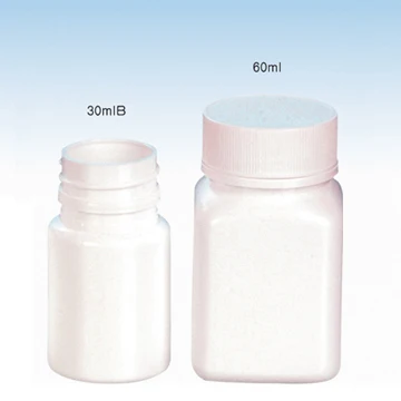 Pharmaceutcal use 10ml/30ml/50mml/100ml White capsule HDPE Plastic bottles with wide mouth for pills or tablet