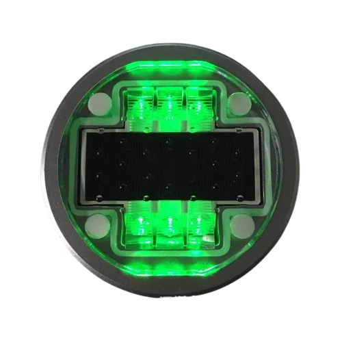 Pedestrian Crossing Solar Road Cat Eyes Waterproof IP68 Aluminum Embedded in Pavement Markers Aluminum embedded Solar Road Stud