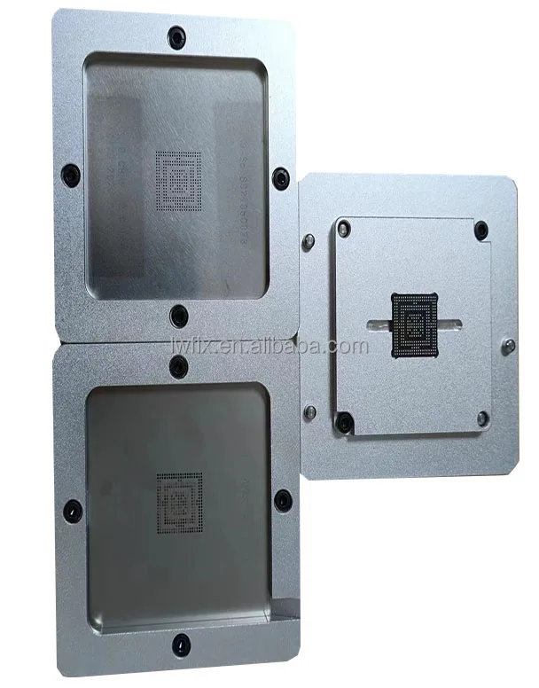82mm Universal BGA Reballing Station Kit with Magnet Stencil Holder New Condition