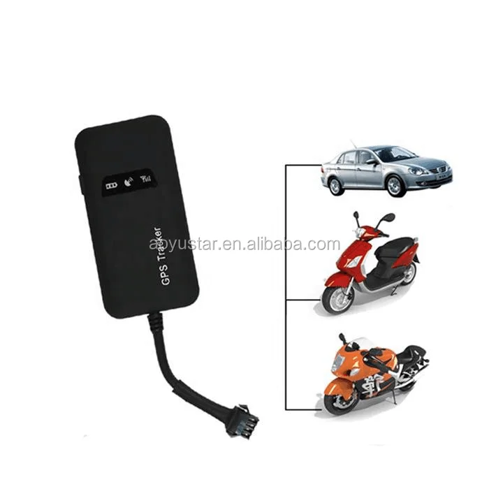 GT02 GPS tracker for car/elctric bicycle/motorcycle/ vehicle 4 band GPS tracker GT02A Google with platform real time anti-theft