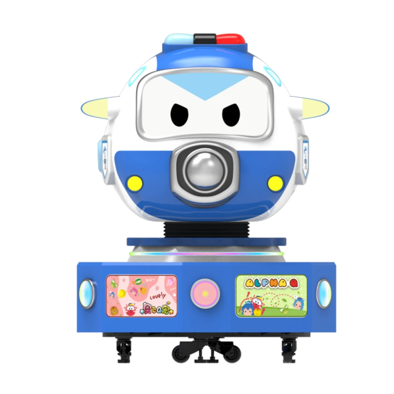 Good Profit 3D Racing Games Machine Electric Kiddie Airplane Ride Coin operated Kiddie Ride on for Young Riders