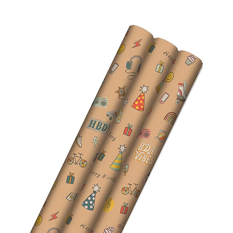 Factory price Most popular christmas food wrap cigarette machine clothes wrapping tissue paper