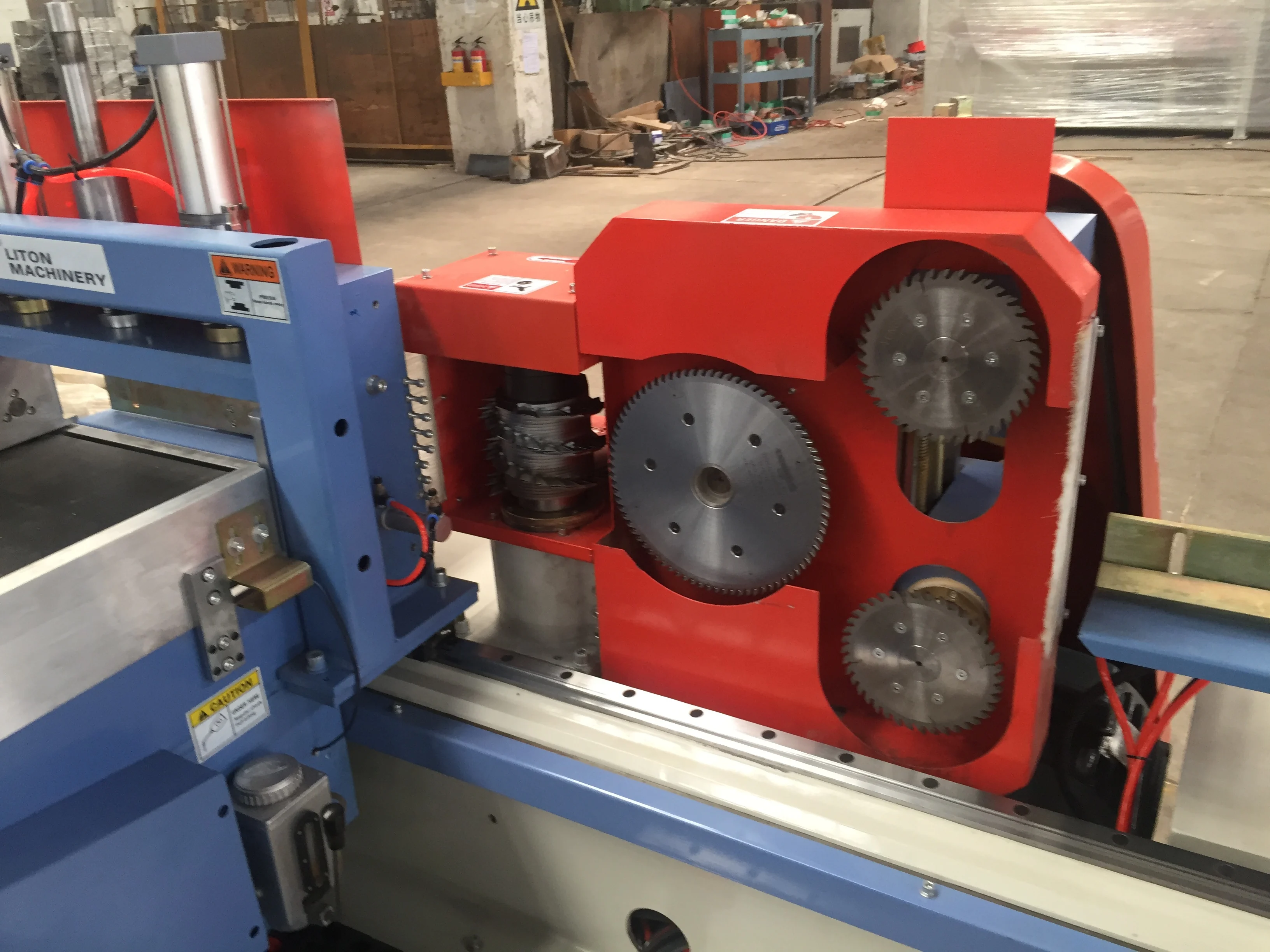 Automatic Wood Finger Joint Machine With Gluing Device