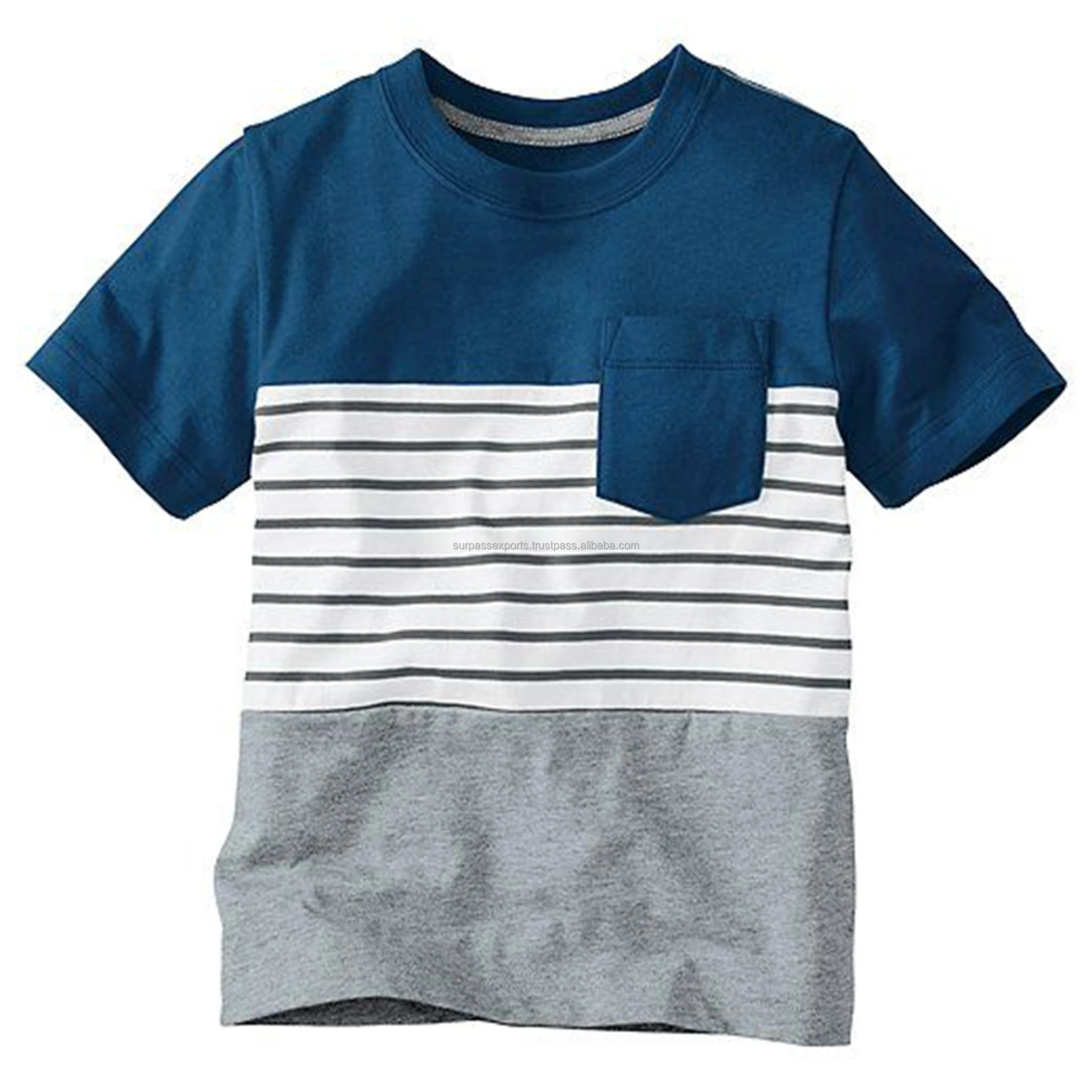 Latest kids T shirt for boys with custom print at wholesale price