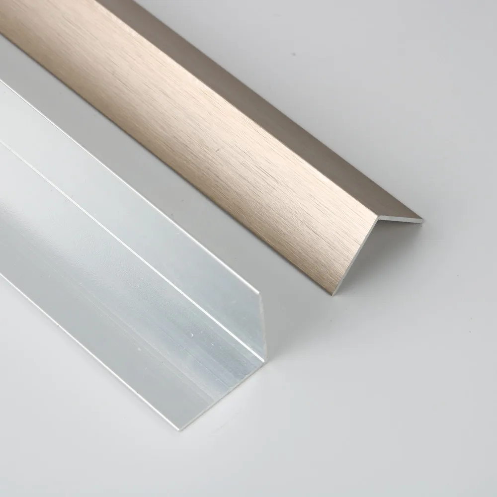 Profile Outside Square Shape Corner Aluminum Tile Trim For Tile