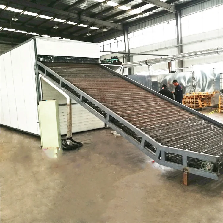 Large Capacity Continuous Hot Air Conveyor Mesh Belt Corn Dryer Machine