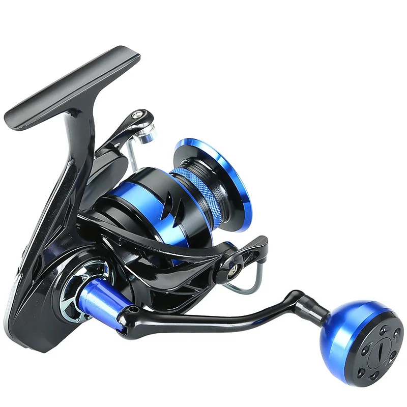 2023 Hot Selling Full Metal LD Spinning Reel Fishing Wheel Metal Rocker Arm Finely Carved Ball Handle