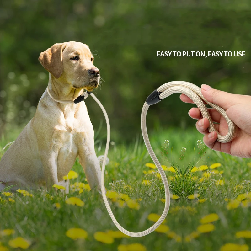 Nylon Strong Heavy Duty Dog Leash Rope Wrist Dog Leashes For Dogs