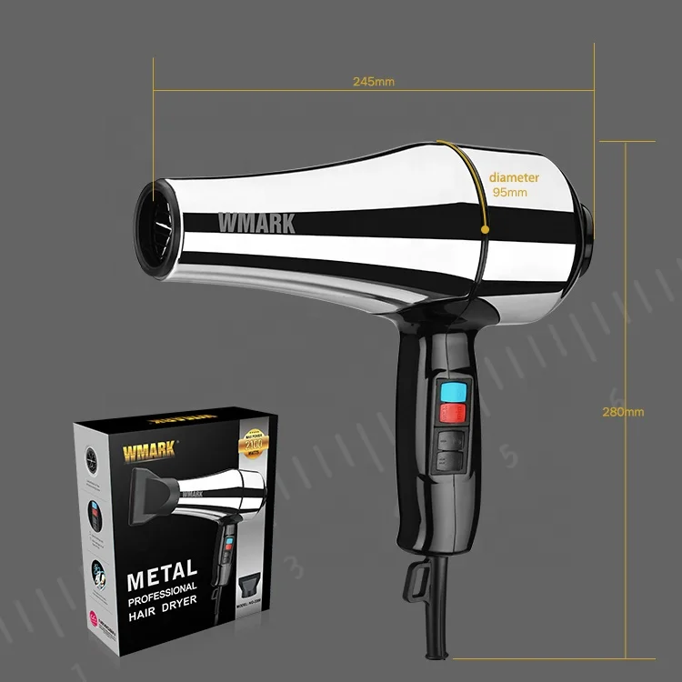 WMARK NG-2200 RTS Professional Barber Hair Salon Equipment Hair Styler Hand Hair Dryer Brush