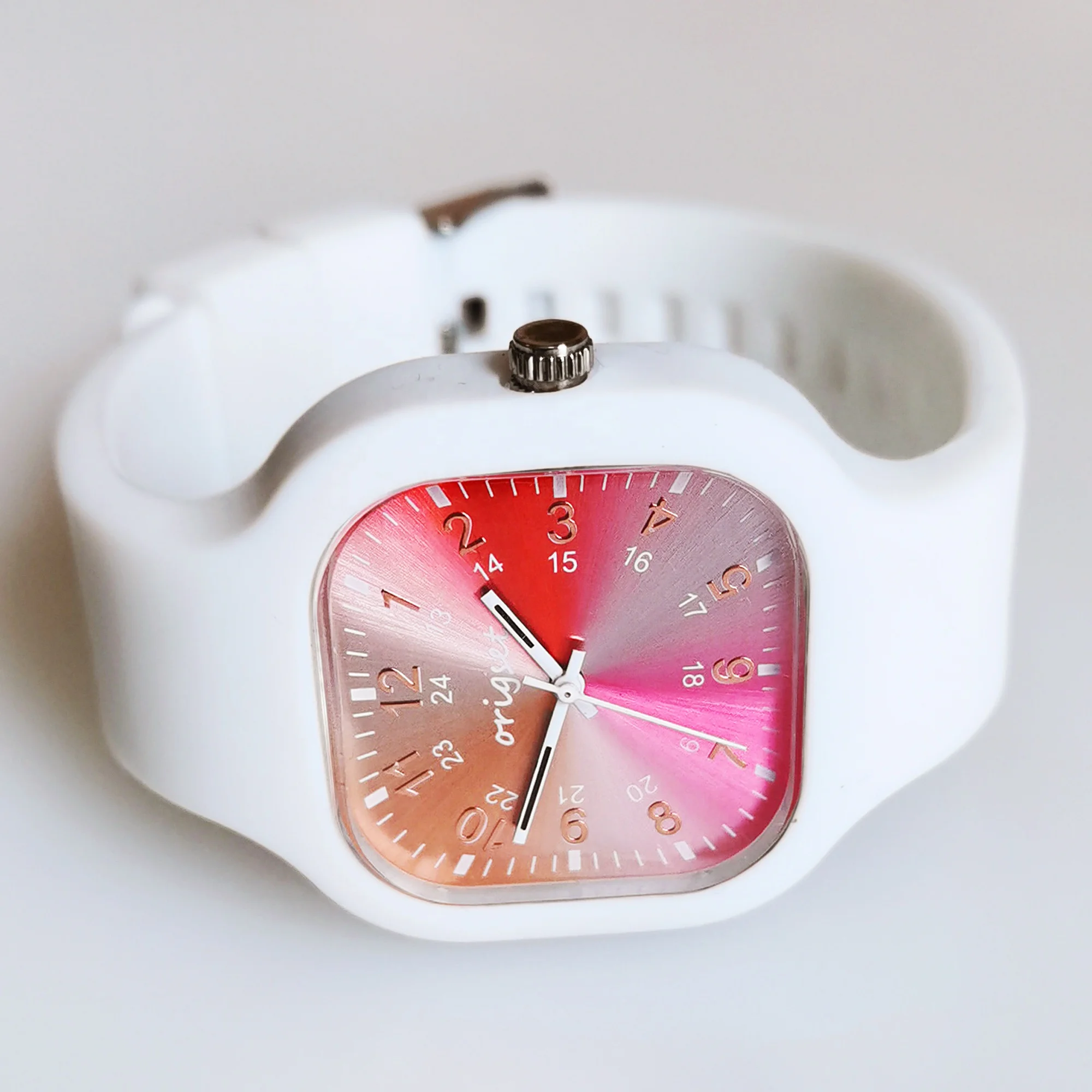 own logo printed Silicone Medical 24 hours military time big numbers nurse watches wholesale custom logo watches no minimum