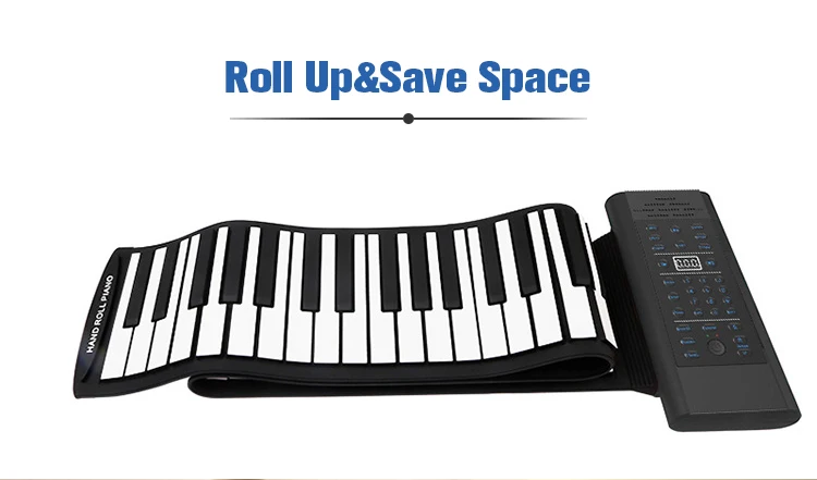 Konix China Manufacture Color Digital Piano 61 Keys Electronic Keyboard Musical Instruments for Girl
