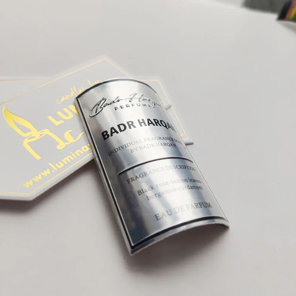 private labelgold metal clear Transparent label bike head badgemetal nameplate aluminum