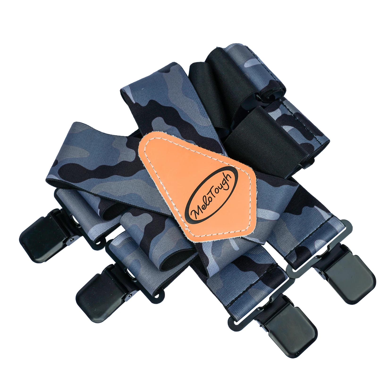 Мужские подтяжки melohard, полностью эластичные, 2 дюйма, широкие, сверхпрочные подтяжки для деловых людей