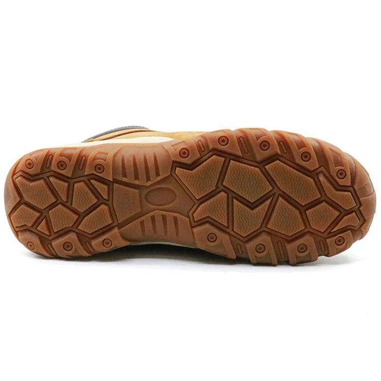 Защитные ботинки из цементированной резины на нескользящей подошве из нубука
