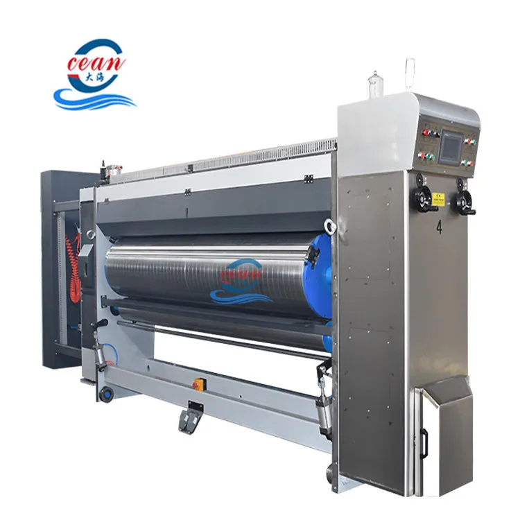 Corrugated Cardboard Carton Box Automatic Printing Slotting Die Cutting Machine